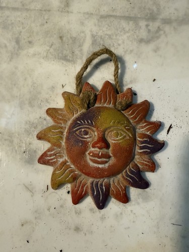 Sole ceramica vintage - sole,