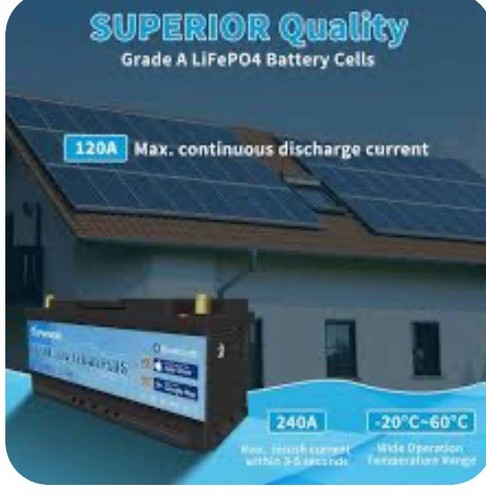 Batteria scarica lenta 120 - scarica, da