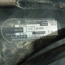 Traversa supporto gancio traino amovibile  PORSCHE CAYENNE 3.2 V6 SUV