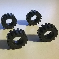 4X LEGO 3641 Tyre 6395 1062 6394 6539 1966 6346 590 374 6597 10159 6901 6371