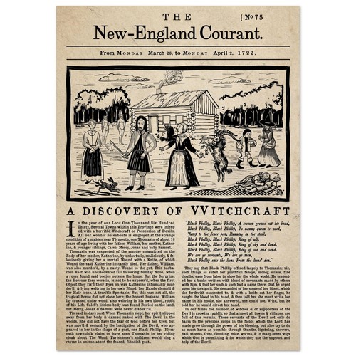 The witch 2015 newspaper - the,