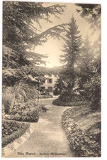 1910 Alessandria PREDOSA VILLA MAZZA antica cartolina spedita a Thaon di Revel