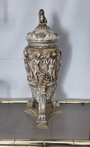 Grande vaso forma anfora - grande,