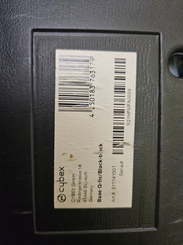 Base cybex fix approvato per - base, q-fix