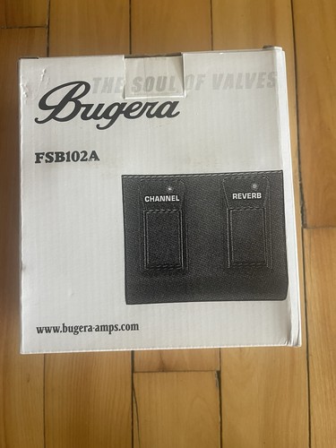 Bugera fsb102a dual footswitch - bugera,