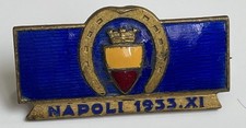 Distintivo Concorso Ippico Napoli 1933 Cavalli Equitazione