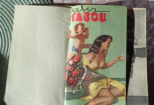 Reliure paris tabou pin de - up,