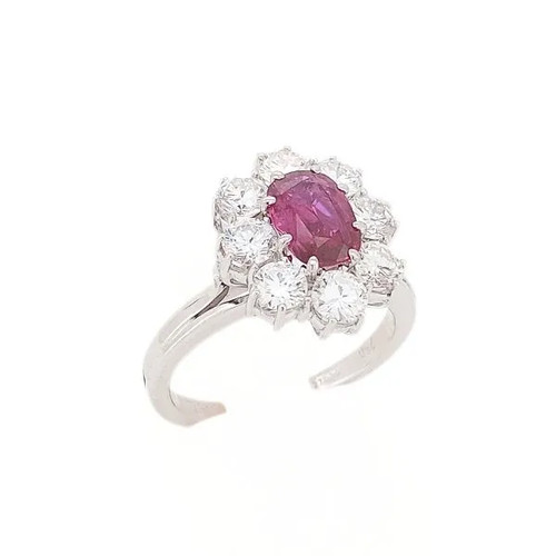 Anello margherita diamanti - anello,