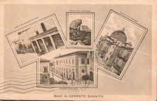 dm33 cartolina saluti da cerreto sannita provincia di benevento