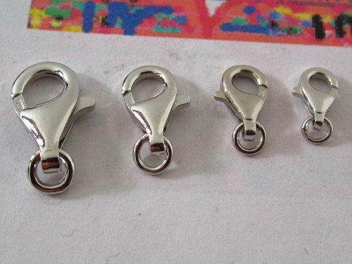Moschettone piccolo argento - moschettone,