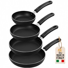Set 4 Padelle Antiaderenti Akitaink 16-28 cm PFOA Free