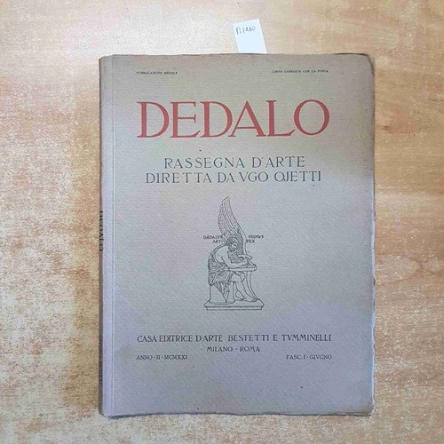 Dedalo ugo ojetti 1921 - dedalo,