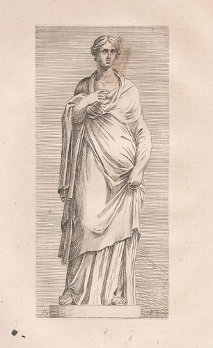 Statua greca vibia sabina - statua,