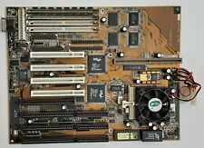 Gigabyte GA-586ATV socket 7 ISA retro scheda madre + Intel Pentium 133 MHz + 32 MB