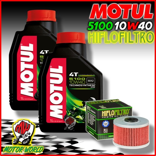Kit tagliando olio motul - tagliando, 2l
