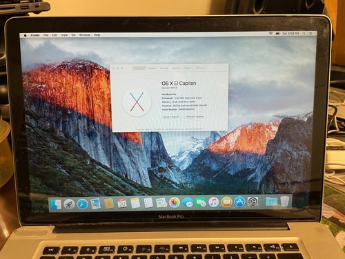 Apple macbook pro 2009 - apple, 15"