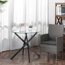 DecHome Tavolo Rotondo da