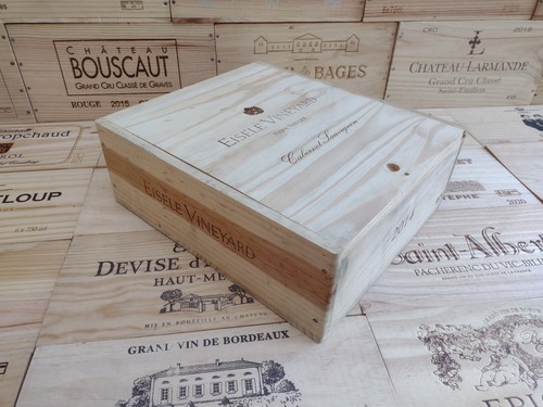 Cassetta porta vino - , legno