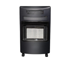 Stufa a Gas Ventilata Portatile 3 Elementi 4,2 kW Riscaldamento Rapido  Interno