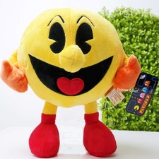 PAC-MAN PLUSH 10" con licenza ufficiale Bandai Namco Atari 2025 Nuovo trend