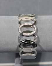 Bracciale donna in acciaio rigido / schiava