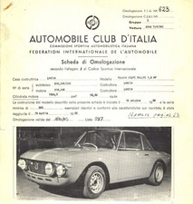 LANCIA FULVIA COUPE' RALLYE HF