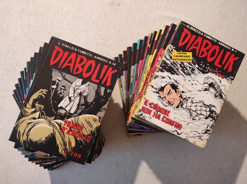Diabolik anno xii - diabolik, originali
