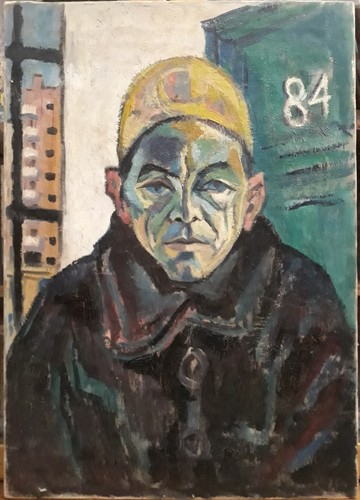 Quadro olio tela nel - olio,