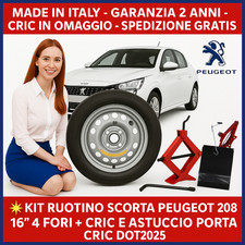 Ruotino scorta peugeot - di, 16"