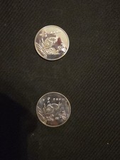 Monete Argento Puro Cinesi