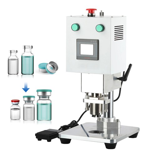 Automatic vial crimper bottle - vial,
