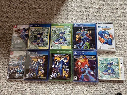 Lotto mega man - man, collezione