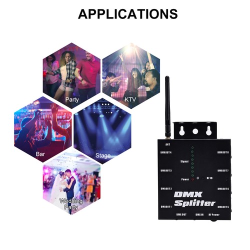 Dmx512 amplificatore segnale - amplificatore,