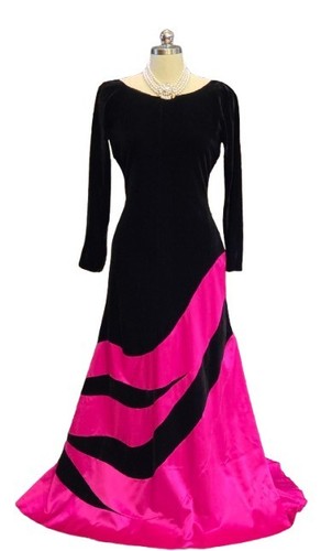 Abito vintage sera rosa - abito,