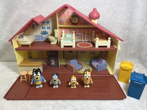 Bluey home family - bluey, playset