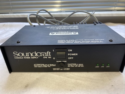 Soundcraft cps 150 - soundcraft, cps-150