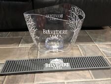 BELVEDERE VODKA ICE BUCKET AND
