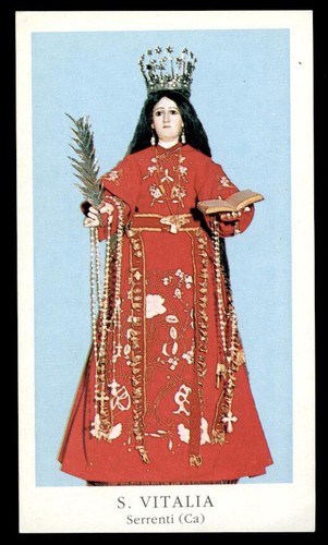 Santino holy card vitalia - card*s.,