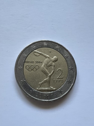 Moneta euro olimpiadi atene - moneta,
