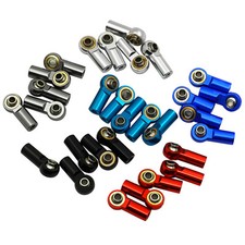 10 pezzi M3 metallo testa a sfera supporto tirante estremità per RC arrampicata auto marina 5 colori