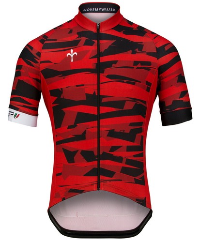 Maillot wilier vibes - vibes, rouge