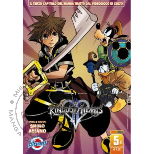 Fumetto kingdom hearts ii - ii, 5