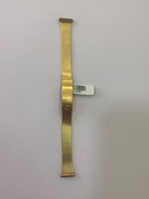 CINTURINO OROLOGIO ANSA 14 MM ACCIAIO LAMINATO ORO "CAMPAGNOLO" -NUOVO-