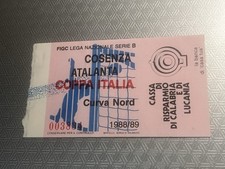 Cosenza-atalanta 1988/89 Coppa