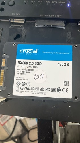 Ssd hard disk crucial - hard,