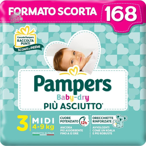 Pampers baby dry taglia - dry,