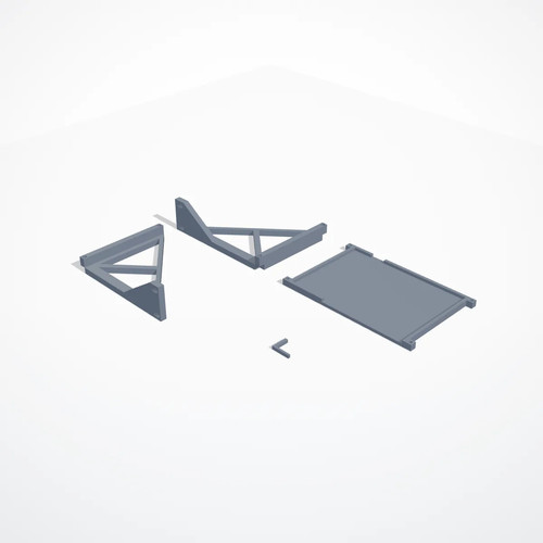 Staffa rack per - rack, 19"