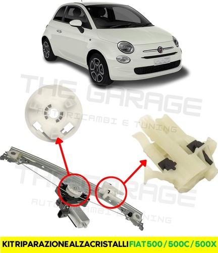 Clip puleggia alzacristallo - clip,