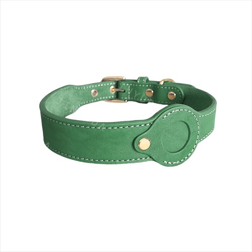Collare pelle mucca - in,