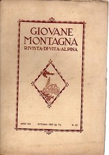 rivista - GIOVANE MONTAGNA -